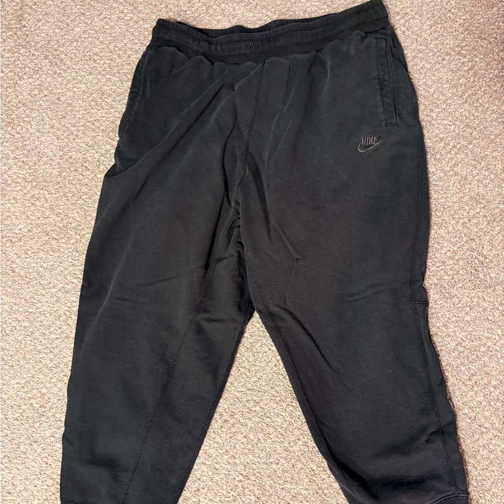 Nike Monochrome Black Jogger Pants